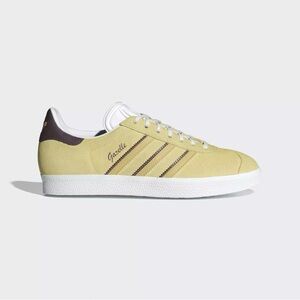 Adidas Gazelle - Almost Yellow Oat & Burgundy (6.5W)